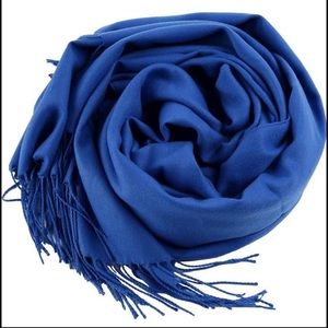 Cashmere Blue Scarf or Shawl